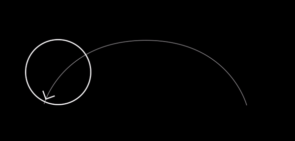  an animated gif showing the curvature of a cycloid vault