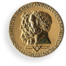the American Institute of Architecture gold medal