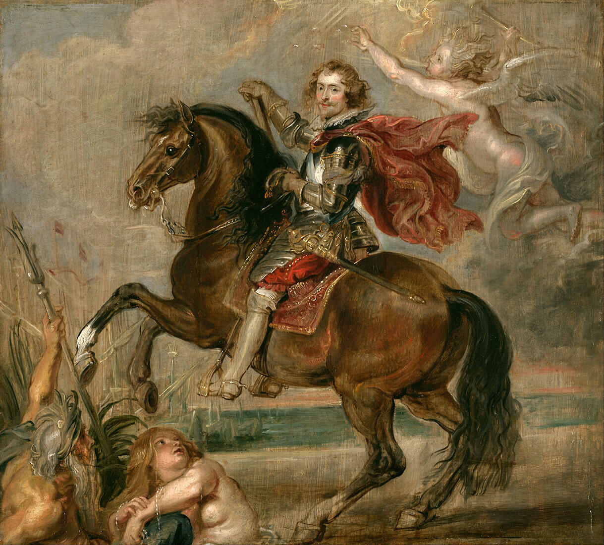 full view of Equestrian Portrait of the Duke of Buckingham