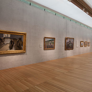 a photo of the Gustave Caillebotte: The Painter’s Eye exhibition