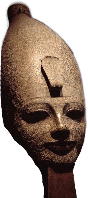 the Head of Amenhotep III from the Egypt’s Dazzling Sun exhibition