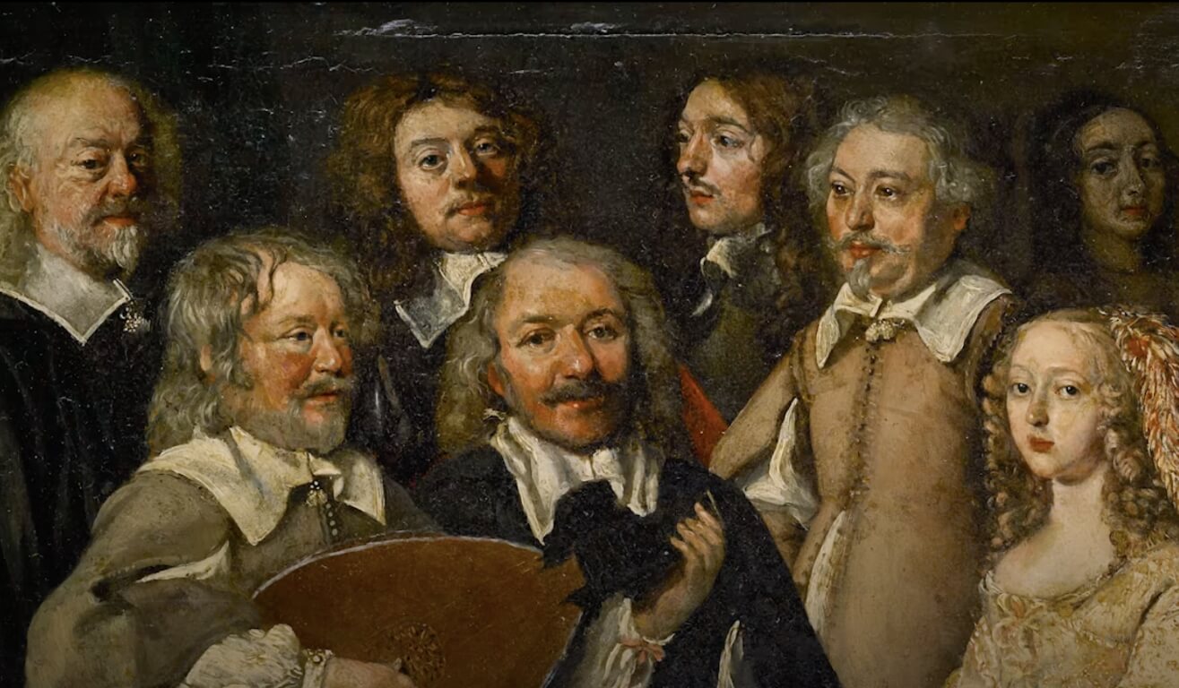 a painting by The Brothers Le Nain